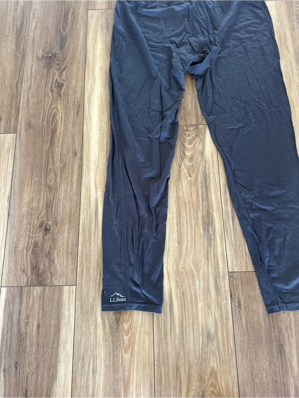 L.L. Bean Men’s 100% merino wool lightweight baselayer leggings size XL regular